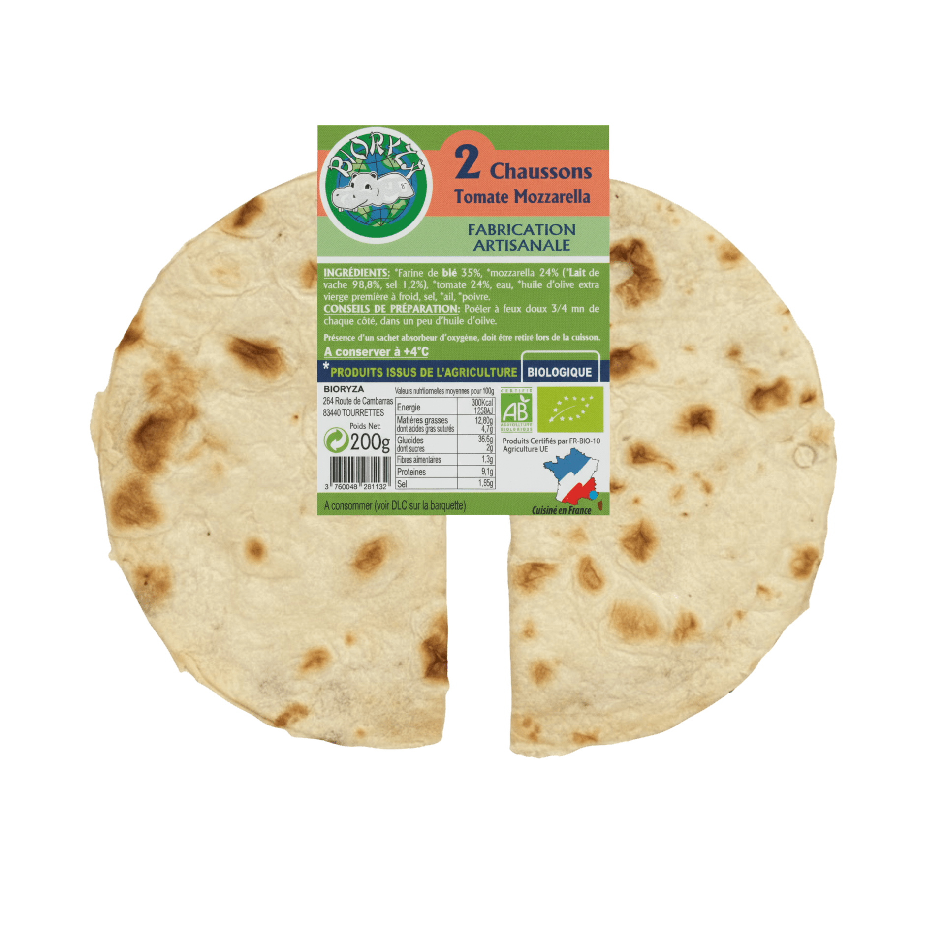 Chaussons Tomate Mozzarella